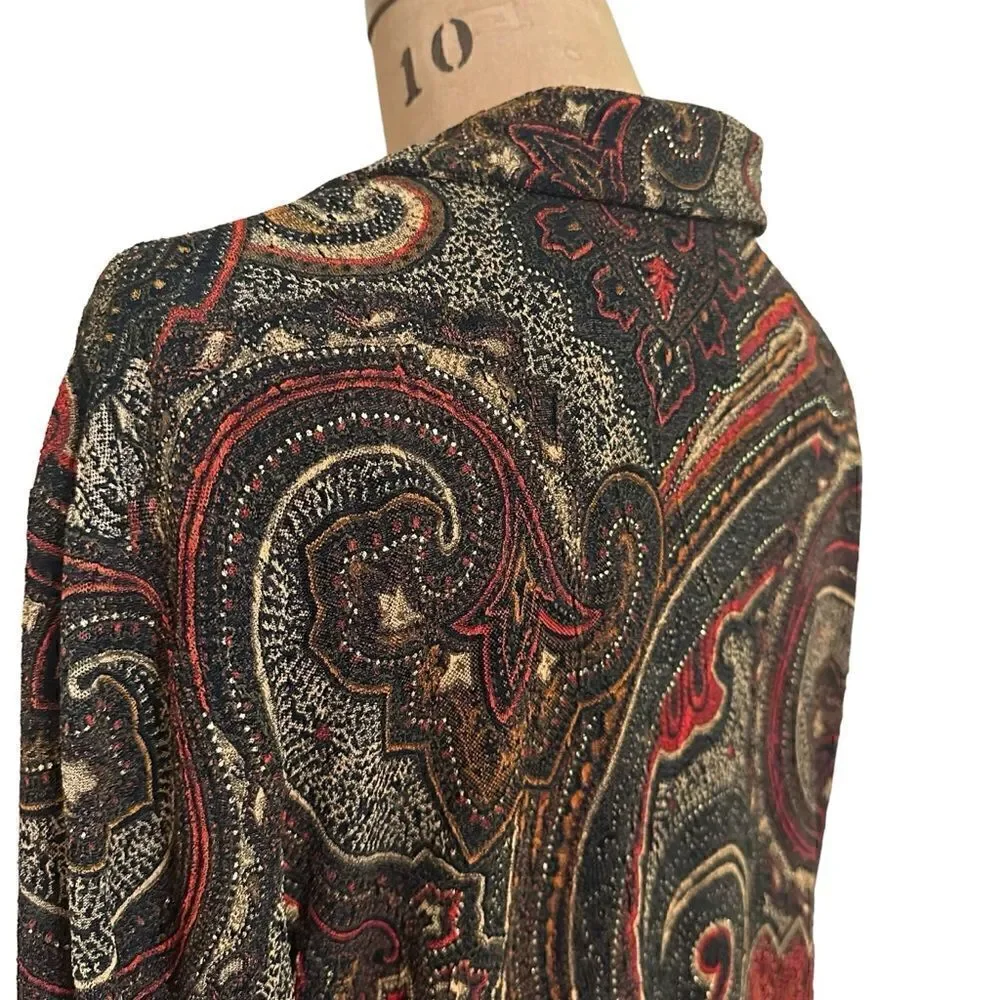 Mirasol paisley unlined